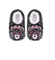 Opakowanie Ty Fashion Kiki - Cekinowe kapcie Kot rozmiar M