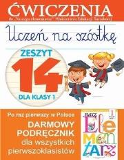 Okładka książki Uczeń na szóstkę Kl.1 z.14 Ćwiczenia