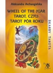 Wheel of the Year Tarot, czyli Tarot Pór Roku. Autor: Aleksandra Archangielska. Dadada.pl Okładka książki Wheel of the Year Tarot, czyli Tarot Pór Roku