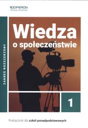 Okładka książki WOS LO 1 Podręcznik ZR w.2019 OPERON