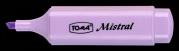 Opakowanie Zakreślacz Mistral Pastel fioletowy (10szt) TOMA