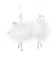 Opakowanie Zawieszka baletnica w spódnicy z piór