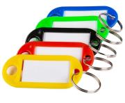 Opakowanie Zawieszka do kluczy biała 10 sztuk D.RECT