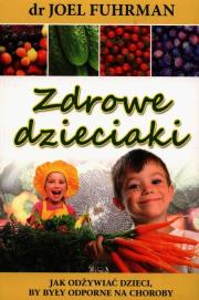 Zdrowe dzieciaki w.2019. Autor: dr Joel Fuhrman. Dadada.pl Okładka książki Zdrowe dzieciaki w.2019