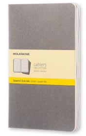 Opakowanie Zestaw 3 zeszytów Cahier Journals 13x21 kratka