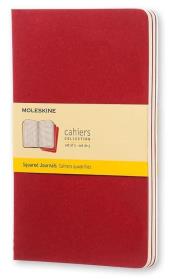 Opakowanie Zestaw 3 zeszytów Cahier Journals 13x21 kratka