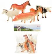 Opakowanie Zestaw 5 figurek zwierząt hodowlanych deluxe