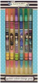 Opakowanie Zestaw 6 magicznych flamastrów zmieniających kolor