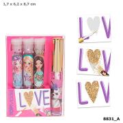 ZESTAW BROKATÓW Z PĘDZELKIEM DO OZDABIANIA TOPMODEL 3SZT 8831A. Wydawca: DEPESCHE. Dadada.pl Opakowanie ZESTAW BROKATÓW Z PĘDZELKIEM DO OZDABIANIA TOPMODEL 3SZT 8831A