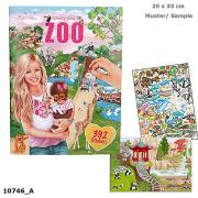 Opakowanie ZESTAW KREATYWNY Z NAKLEJKAMI ZOO 10746A