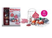 Opakowanie Zestaw kuchenny metalowy 25 el