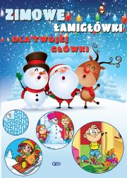 Okładka książki Zimowe łamigłówki dla Twojej główki