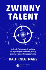 Zwinny talent. Autor: Ralf Knegtmans. Dadada.pl Okładka książki Zwinny talent