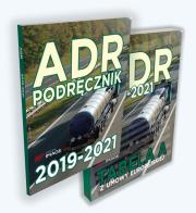 ADR 2019-2021 podręcznik + tabela A. Autor: praca zbiorowa. Dadada.pl Okładka książki ADR 2019-2021 podręcznik + tabela A