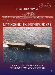 Okładka książki Amerykański lotniskowiec z II wojny światowej USS Enterprise (CV-6)