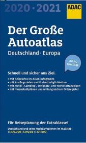 Okładka książki AutoAtlas ADAC. Deutschland, Europa 2020/2021