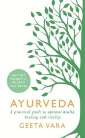 Ayurveda. Autor: Vara Geeta. Dadada.pl Okładka książki Ayurveda