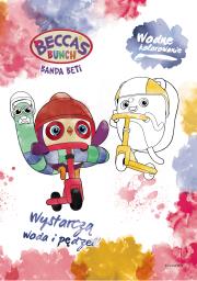 Okładka książki Banda Beti Wodne kolorowanie