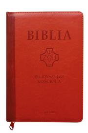 Biblia pierwszego Kościoła z paginat. ceglasta. Autor: ks. prof.. Remigiusz Popowski SDB. Dadada.pl Okładka książki Biblia pierwszego Kościoła z paginat. ceglasta