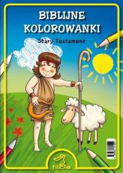 Okładka książki Biblijne kolorowanki. Stary Testament
