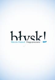 Okładka książki Błysk! Potęga przeczucia