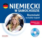 Okładka książki CD MP3 NIEMIECKI W SAMOCHODZIE ROZMÓWKI NA KAŻDY WYJAZD