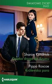 Daleka droga do Rzymu /Światowe Życie Duo. Autor: Kendrick Sharon. Dadada.pl Okładka książki Daleka droga do Rzymu /Światowe Życie Duo