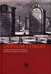 Donum cordis.. Autor: Opracowanie zbiorowe. Dadada.pl Okładka książki Donum cordis.