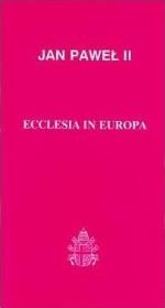 Okładka książki Ecclesia in Europa, Jan Paweł II (30)