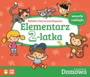 Okładka książki Elementarz 2-latka Domowa Akademia