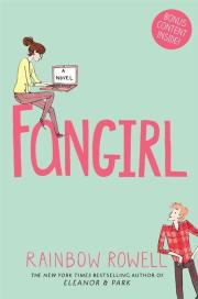 Fangirl. Autor: Rainbow Rowell. Dadada.pl Okładka książki Fangirl