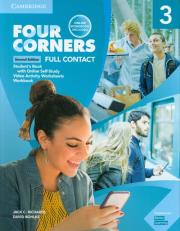 Four Corners 3 Super Value Pack (Full Contact with Self-study and Online Workbook). Autor: Jack C. Richards and Carlos Barbisan, Bohlke David. Dadada.pl Okładka książki Four Corners 3 Super Value Pack (Full Contact with Self-study and Online Workbook)