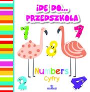 Idę do przedszkola Cyfry Numbers. Autor: Grzankowska Ewelina. Dadada.pl Okładka książki Idę do przedszkola Cyfry Numbers