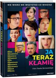 Okładka książki Ja teraz kłamię DVD + książka