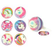 Jednorożcowe piłki piankowe mix wzorów. Wydawca: ToiToys. Dadada.pl Opakowanie Jednorożcowe piłki piankowe mix wzorów