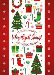 Opakowanie KARNET B6 BN PATERN CZERWONY