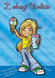 Opakowanie Karnet Young B6 + koperta wzór nr 008 Urodziny