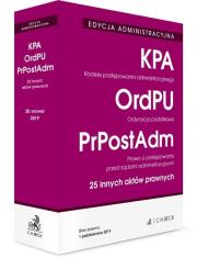 Opakowanie Kodeks postępowania administracyjnego Ordynacja podatkowa Prawo o postępowaniu przed sądami administracyjnymi
