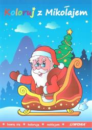 Okładka książki Koloruj z Mikołajem