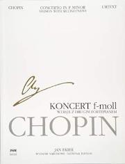 Okładka książki Koncert f-moll op. 21 w. z 2 fortepianem