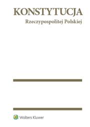 Okładka książki Konstytucja Rzeczypospolitej Polskiej