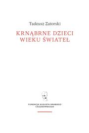 Okładka książki Krnąbrne dzieci wieku świateł