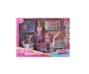 Opakowanie Lalka 30 cm z dziećmi i akcesoriami