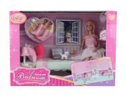 Opakowanie Lalka 30 cm z łóżkiem i akcesoriami