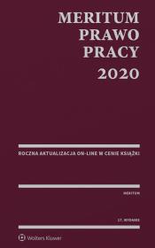 Okładka książki MERITUM Prawo pracy 2020 w.17/2019