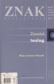 Opakowanie Miesięcznik 'Znak': Czy katolik może być nowoczesny? Numer 583 (grudzień 2003)