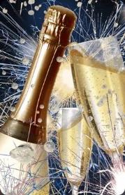 Mini kartka 3D Szampan. Wydawca: Worth Keeping. Dadada.pl Opakowanie Mini kartka 3D Szampan