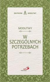 Okładka książki Modlitwy w szczególnych potrzebach