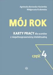 Mój rok cz.4. Autor: Agnieszka Borowska-Kociemba, Małgorzata Krukowska. Dadada.pl Okładka książki Mój rok cz.4