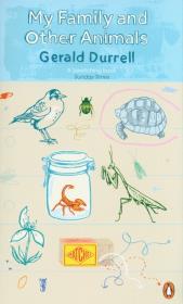 My Family and Other Animals. Autor: Gerald Malcolm Durrell. Dadada.pl Okładka książki My Family and Other Animals